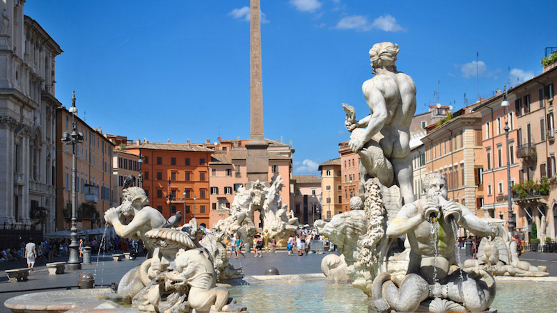 Piaza Navona, Rome