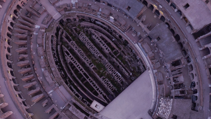 Drone Aerial Filming Colosseum