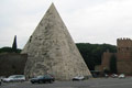 Location Pyramide Caius Rom, Italien