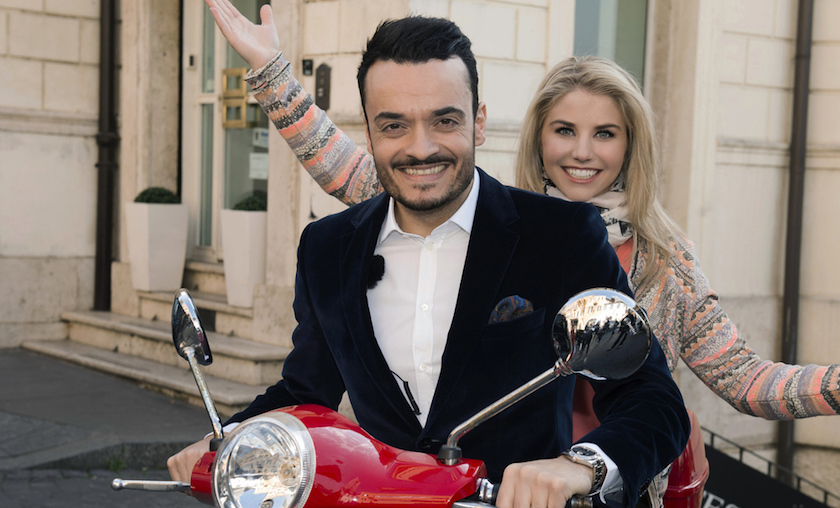 Beatrice Egli mit Jürgen Drews in Venedig