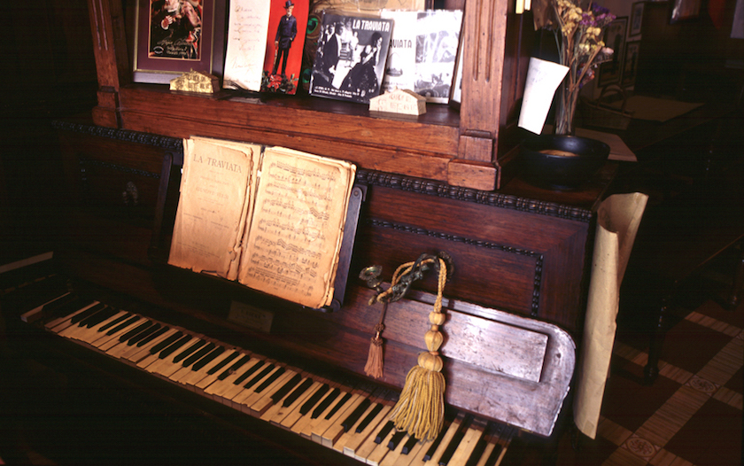 Klavier von Giuseppe Verdi